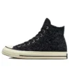 Chuck 70 Suede High „Seasonal Color – Schwarz“