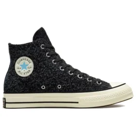 Chuck 70 Suede High „Seasonal Color – Schwarz“