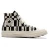 Chuck 70 Vintage Canvas High-Top-Schuhe „Black Beige“