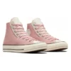 Chuck 70s High Top Mix Materials Schuhe „Static Pink“