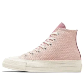Chuck Taylor 70s Hi Logo Patch Sneakers „Pink“
