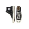 Chuck Taylor All Star 1970s High-Top-Canvas-Schuhe „Schwarz-Weiß“