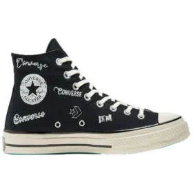 Chuck Taylor All Star 1970s Logo „Black White“