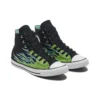 Chuck Taylor All Star „Black Green Flame“