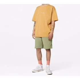 Chuck Taylor All Star Casual Rundhals-T-Shirt mit kurzen Ärmeln „Gelb“ Chuck Taylor All Star Casual Rundhals-T-Shirt mit kurzen Ärmeln „Gelb“