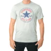 Chuck Taylor All Star Classic Rundhals-T-Shirt mit kurzen Ärmeln „Gray“
