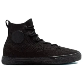 Chuck Taylor All Star Crater Knit High „Renew Remix – Schwarz“