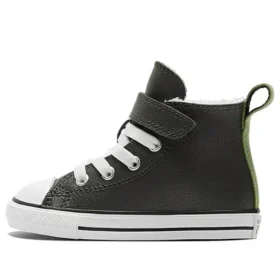 Chuck Taylor All Star Easy-On Lined Leather „Grün“