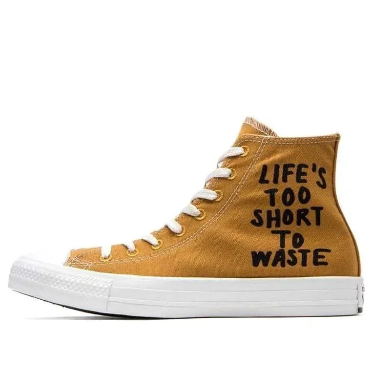Chuck Taylor All Star Hi Renew „Life’s Too Short To Waste“ Chuck Taylor All Star Hi Renew „Life’s Too Short To Waste“