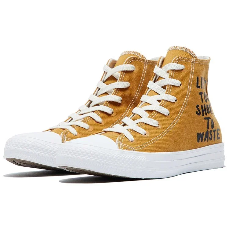 Chuck Taylor All Star Hi Renew „Life’s Too Short To Waste“ Chuck Taylor All Star Hi Renew „Life’s Too Short To Waste“