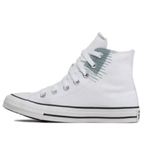 Chuck Taylor All Star Hi Stitched Patch „White“