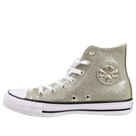 Chuck Taylor All Star High „Light Gold Glitters“