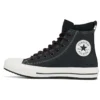 Chuck Taylor All Star High Nubuck Stiefel „Schwarz“