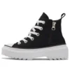 Chuck Taylor All Star High Top Lugged Freizeitschuhe „Schwarz Weiß“