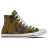Chuck Taylor All Star High Top „Schwarz Braun Gelb“