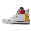 Chuck Taylor All Star High „Weiß Grün Rot Gelb“