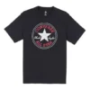 Chuck Taylor All Star Klassisches T-Shirt mit Rundhalsausschnitt „Schwarz“