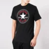 Chuck Taylor All Star Klassisches T-Shirt mit Rundhalsausschnitt „Schwarz“