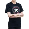 Chuck Taylor All Star Klassisches T-Shirt mit Rundhalsausschnitt „Schwarz“