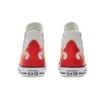 Chuck Taylor All Star LE High Egret Red Orange „White Red“