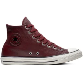 Chuck Taylor All Star Leder-High-Top „Red White“