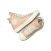 Chuck Taylor All Star Leder mit Kunstfellfutter „Pink“