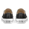 Chuck Taylor All Star Lift Glitter Low Top mit dicker Sohle „Schwarz Weiß“