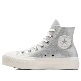 Chuck Taylor All Star Lift Hi „Silver“