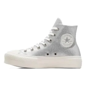 Chuck Taylor All Star Lift Hi „Silver“