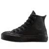 Chuck Taylor All Star Lift Leder High Top „Schwarz“