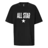 Chuck Taylor All Star Logo T-Shirt (asiatische Größen) „Schwarz/Weiß“