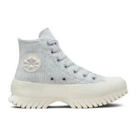 Chuck Taylor All Star Lugged 2.0 High „Striped Knit – Gravel“