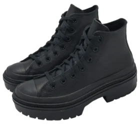 Chuck Taylor All Star Lugged Heel Platform Hi „Schwarz“