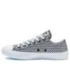 Chuck Taylor All Star Mission-V Low Top Schwarz Weiß Wellenmuster „Black White“