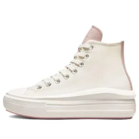 Chuck Taylor All Star Move Platform High Top „Weiß-Rosa“