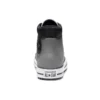 Chuck Taylor All Star PC Leder-High-Top-Stiefel Grau „Gray White“