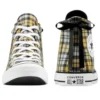 Chuck Taylor All Star Plaid „Schwarz Gelb Weiß“