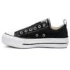 Chuck Taylor All Star Plateau-Slipper mit dicker Sohle „Schwarz-Weiß“