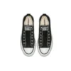 Chuck Taylor All Star Plateau-Slipper mit dicker Sohle „Schwarz-Weiß“