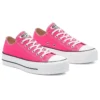 Chuck Taylor All Star Platform Low „Hyper Pink“