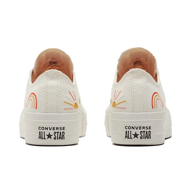 Chuck Taylor All Star Platform Low „Summer Spirit – Sun and Rainbow“ Chuck Taylor All Star Platform Low „Summer Spirit – Sun and Rainbow“