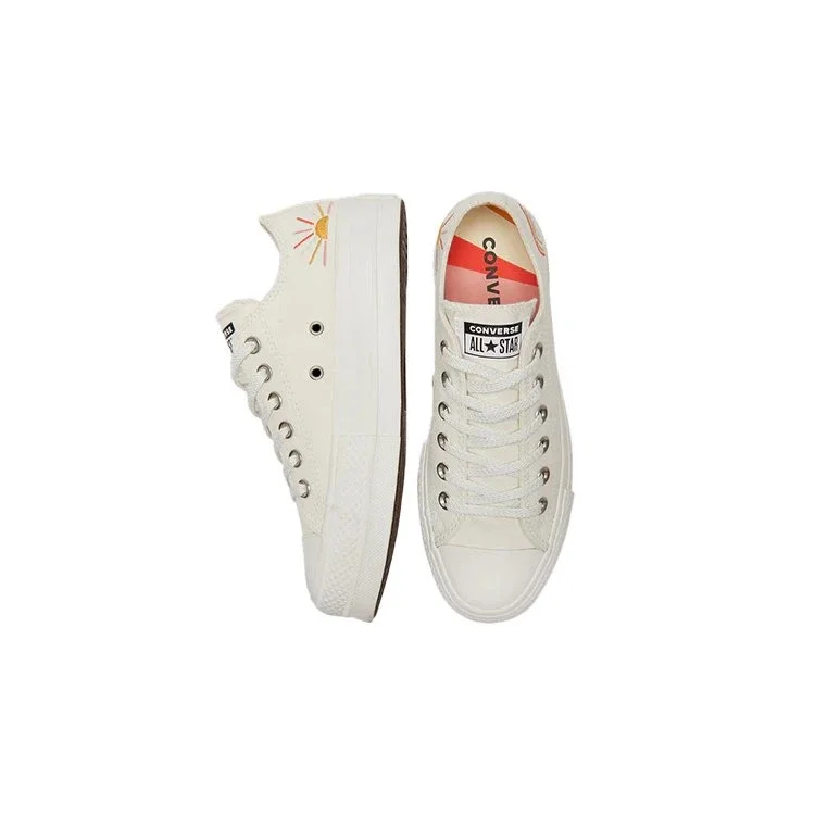 Chuck Taylor All Star Platform Low „Summer Spirit – Sun and Rainbow“ Chuck Taylor All Star Platform Low „Summer Spirit – Sun and Rainbow“