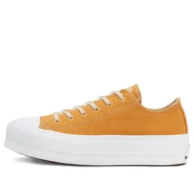 Chuck Taylor All Star Renew Cotton Platform Low „Sunflower Gold“