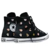 Chuck Taylor All Star Retro Embroidery „Black New Found Bloom“