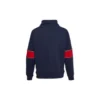 Chuck Taylor All Star Sweatshirt mit Trichterkragen und Viertelreißverschluss – asiatische Größen „Marineblau“