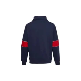 Chuck Taylor All Star Sweatshirt mit Trichterkragen und Viertelreißverschluss – asiatische Größen „Marineblau“ Chuck Taylor All Star Sweatshirt mit Trichterkragen und Viertelreißverschluss – asiatische Größen „Marineblau“