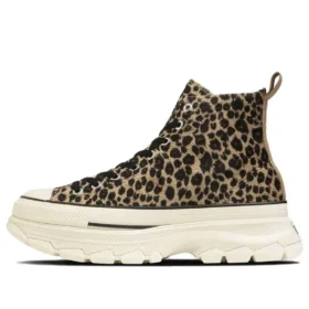 Chuck Taylor All Star Trekwave Animal Fur Leopard High Top „Braun“ Chuck Taylor All Star Trekwave Animal Fur Leopard High Top „Braun“