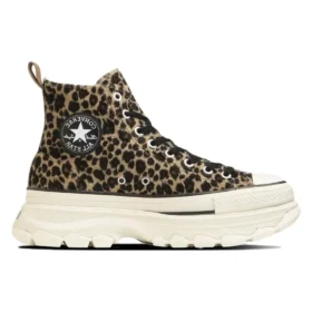 Chuck Taylor All Star Trekwave Animal Fur Leopard High Top „Braun“ Chuck Taylor All Star Trekwave Animal Fur Leopard High Top „Braun“