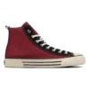 Chuck Taylor All Star US RIBBED HI Schuhe „Rot Schwarz“