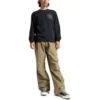 Chuck Taylor All Star Winter Art Graphic Crew Sweatshirt (asiatische Größen) „Black“